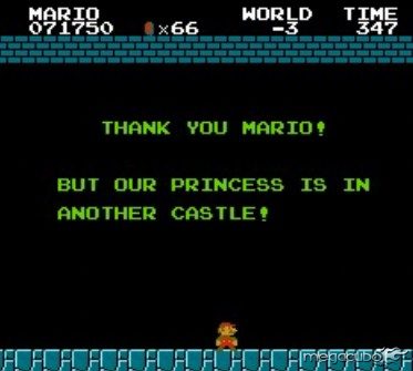 "Obrigado Mario! 