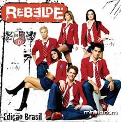 CD Rebelde(Edição Brasil)[Capa]