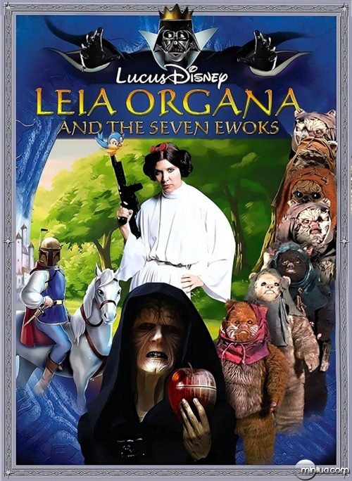Leia-Organa-and-the-Seven-Ewoks--85812