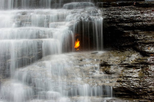 eternal flame shale creek Chestnut Ridge Park 2