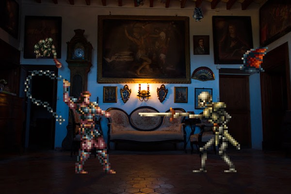 guerrilha nerd games virtual real Castlevania Haunted Room