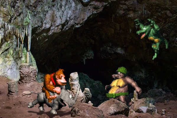 guerrilha nerd games virtual real Donkey Kong Country Caverns