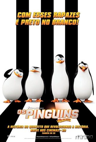 os pinguins de madagascar filme
