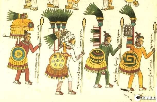 Os guerreiros astecas