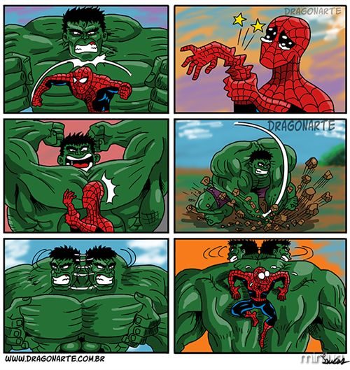 dragonarte_aranha_vs_hulk_post