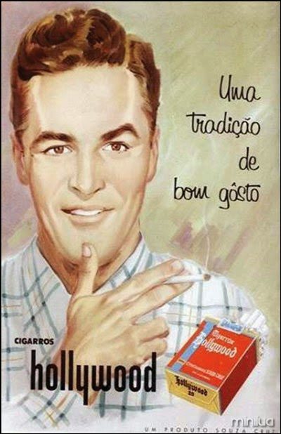 propaganda cigarros hollywood anos 50