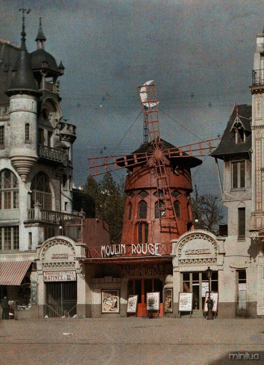 Moulin em Paris 1914 