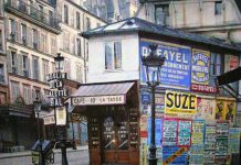 30 imagens coloridas que revelam como era Paris em 1900
