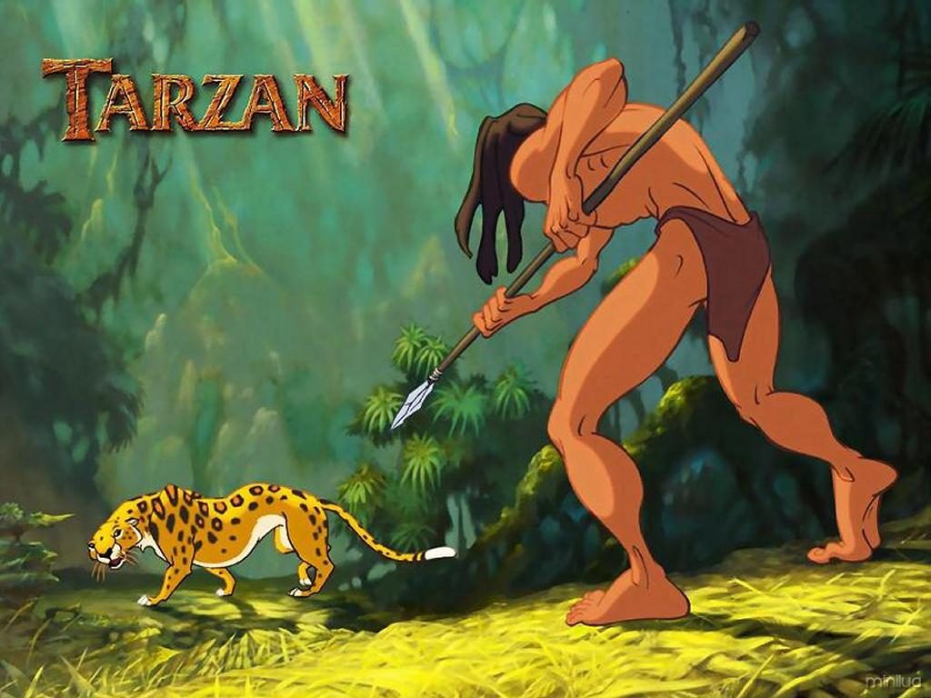tarzan-against-tiger