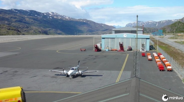 Aeropuerto Narsarsuaq, Groenlandia