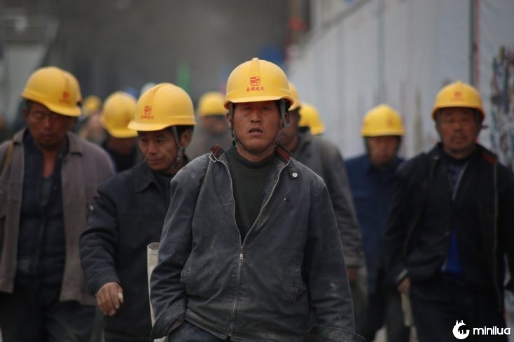 mineiro de carvão na China