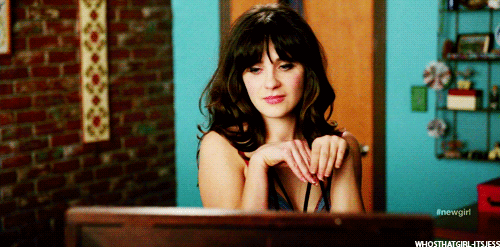 reações Zooey Deschanel 2