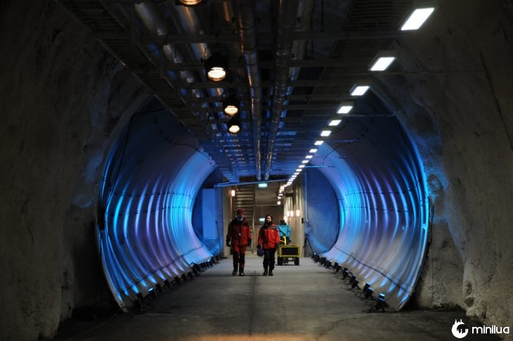 Túnel em Svalbard
