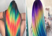 Cabelo com linhas brilhantes é a nova tendência viral do Instagram