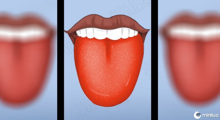 sintomas língua vermelho Cor