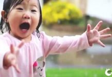 Essa menina vê a chuva pela primeira vez e sua reação vai lhe dar uma lição de vida