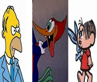Bizarro? Veja como era a primeira versão dos desenhos animados famosos