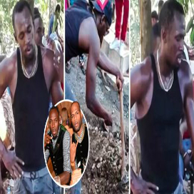 Lealdade até o fim: Usain Bolt cava com suas próprias mãos a sepultura de seu melhor amigo