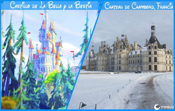 Castelo beleza e bestiareal e Disney