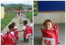 Prefeitura errou o tamanho das mochilas para creches municipais e virou motivo de piada