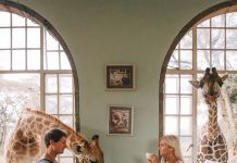 Este casal ganha a vida viajando pelo mundo e fotografando a si mesmo em lugares fantásticos