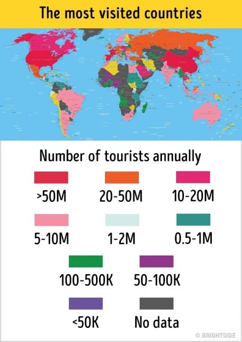 mapa turístico