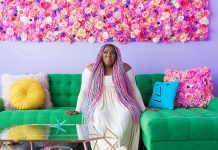 Essa mulher é a dona do apartamento mais colorido do mundo e até os unicórnios tem inveja