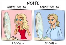 9 ilustrações que retratam perfeitamente as diferenças entre antes e depois dos 30!