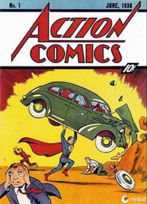 Primera aparición de Superman en un cómic