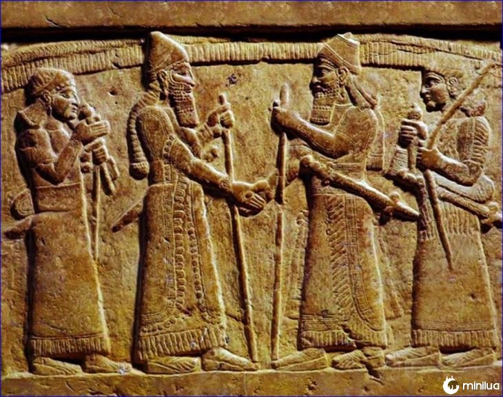 Apretón de manos egipto