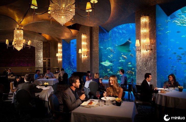 restaurante hotel atlantis acuario