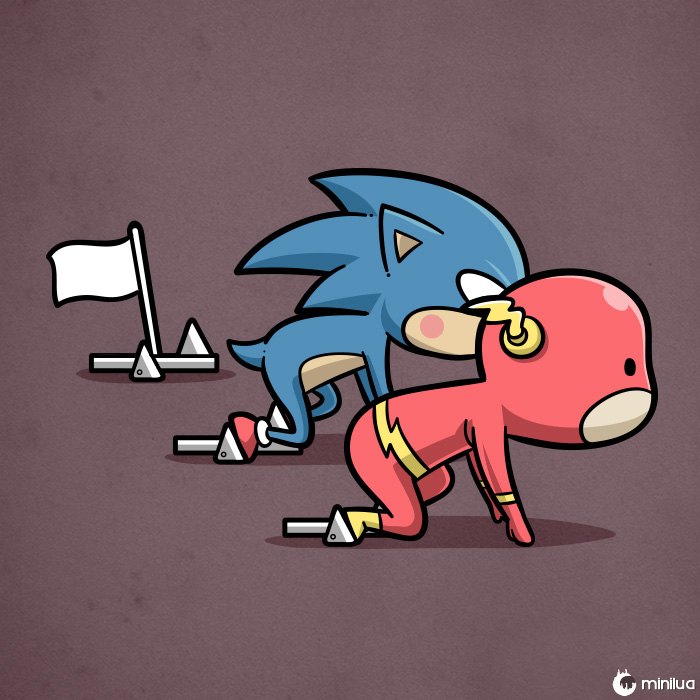 Sporty Flash & Sonic - Atletismo