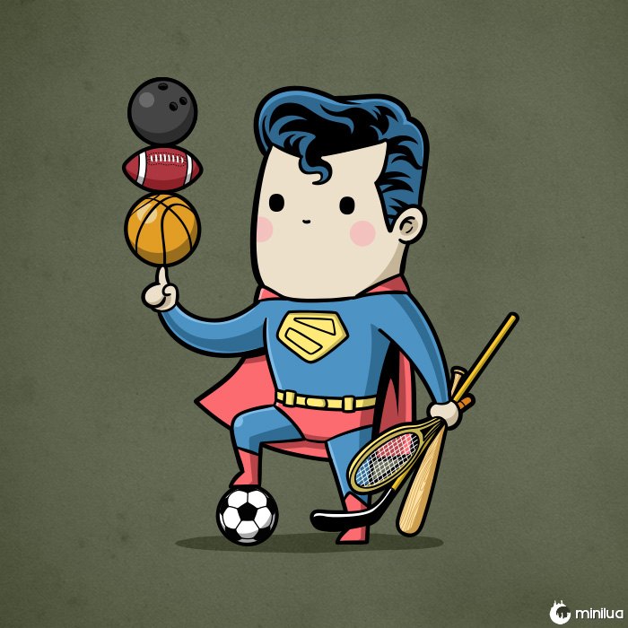 Sporty Superman - Todos os esportes