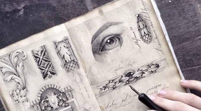 Elena Limkina: Essa artista russa revela ao mundo as incríveis páginas de seu caderno de desenhos