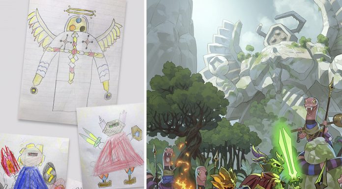 Esse pai transformou os desenhos de seus filhos em animes, e o resultado vai te surpreender