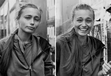 10 imagens de estranhos antes e depois da fotógrafa os beijarem