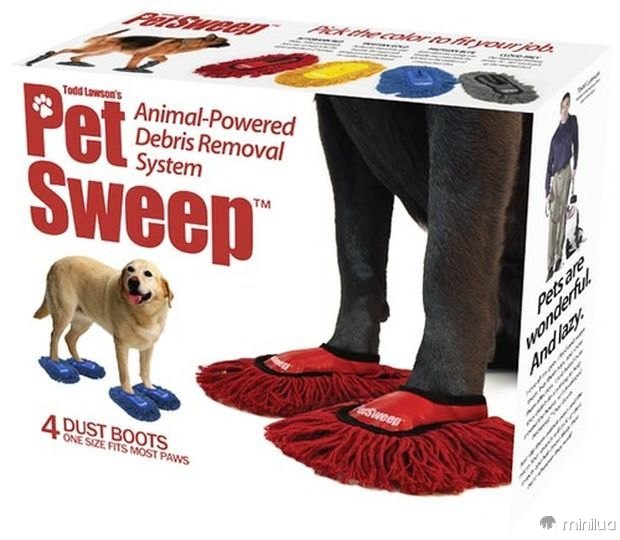 Cães produtos - para limpar o chão