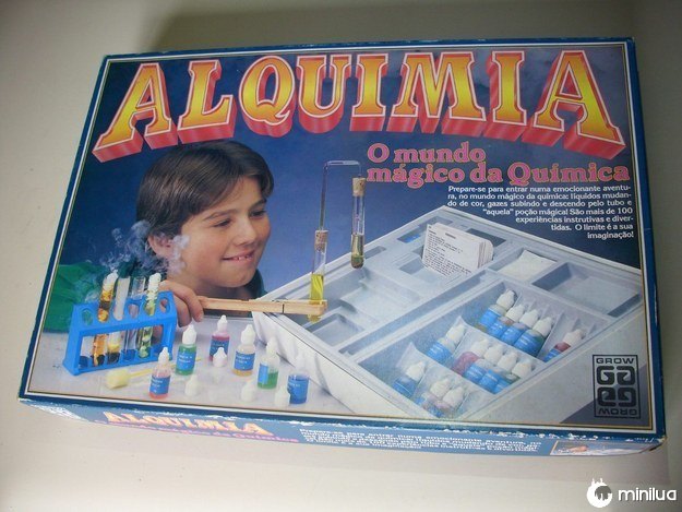 O Alquimia, que fazia a Química parecer uma coisa realmente divertida.