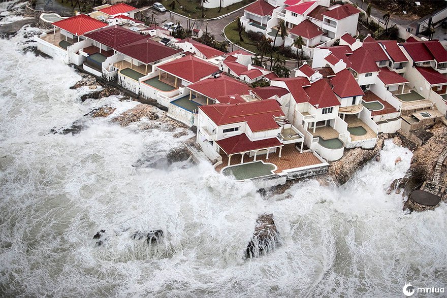 As Consequências do Furacão Irma em São Martinho