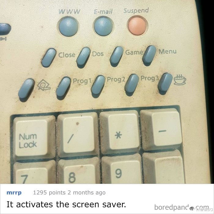 Um antigo teclado Samsung Pc ... Qual é a chave da Copa de café para?