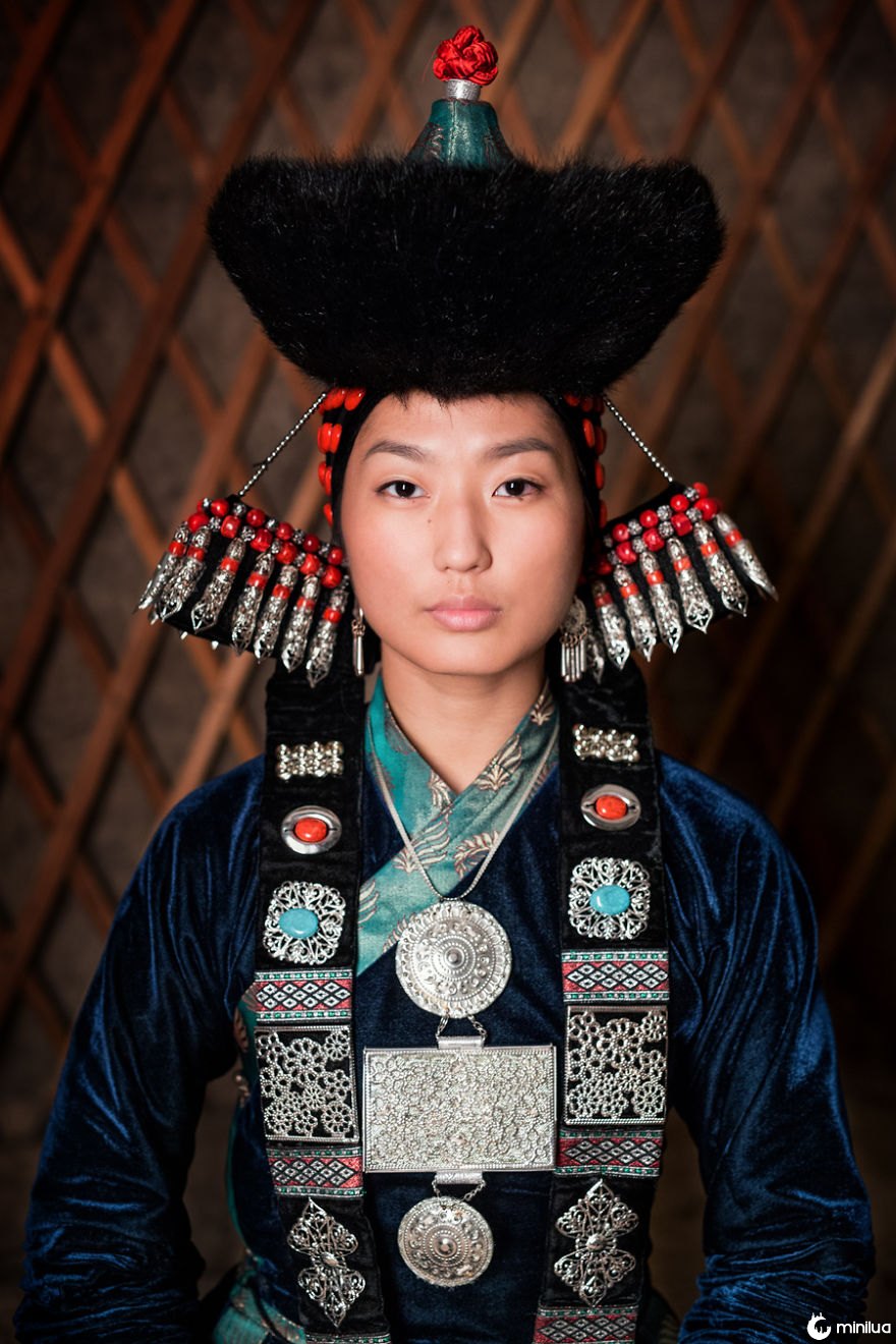 Buryat Young Woman