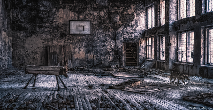 Pripyat Sports Hall, Zona de Exclusão de Chernobyl