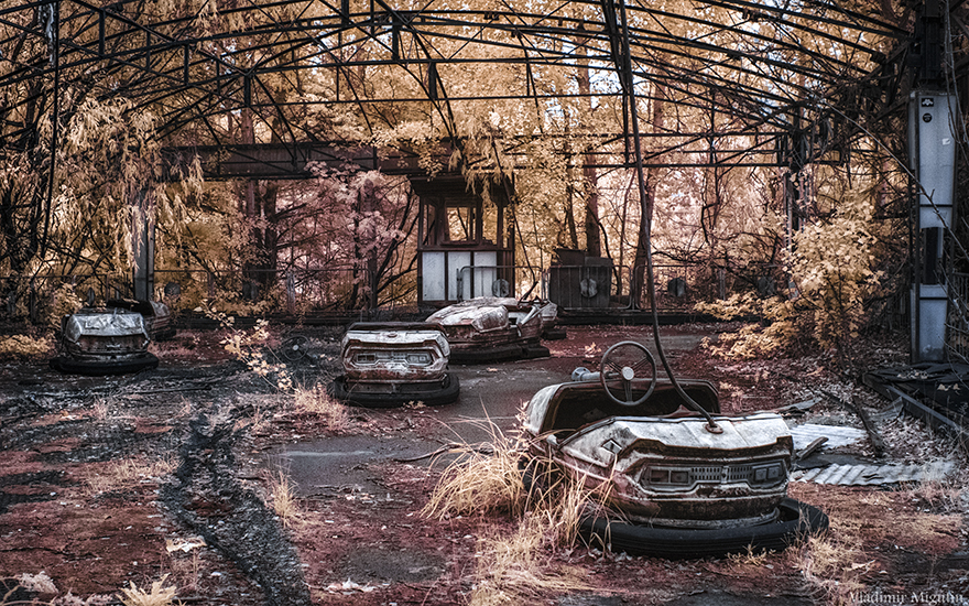 Bumper Cars no Pripyat's Amusement Park