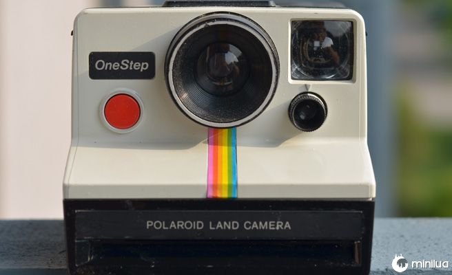 polaroid de fotos instantâneas