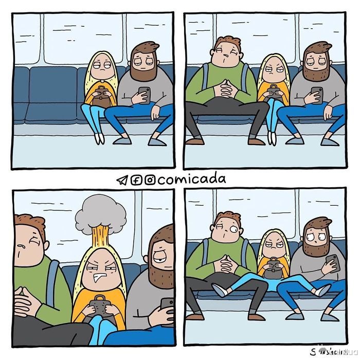 Confronto no metrô