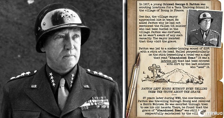 George S Patton, parte traseira abandonada