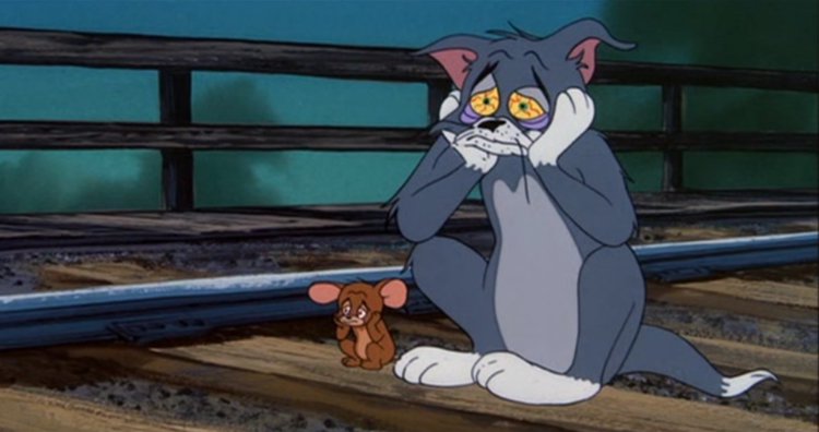 Tom e Jerry cometeram cenas de suicídio da Blue Cat Blues