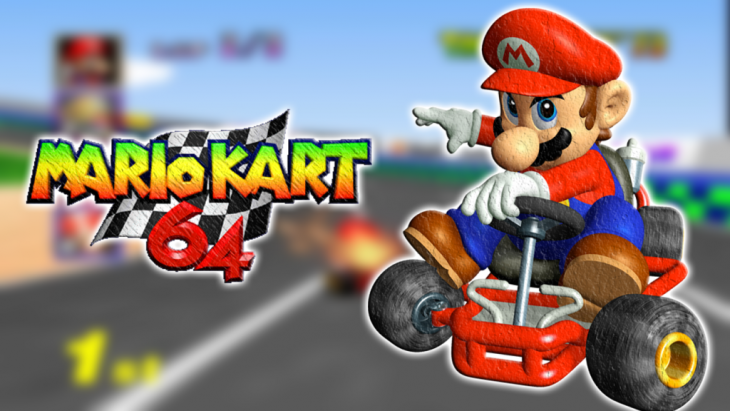 Mario Kart jogo para Nintendo 64