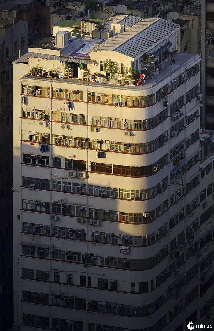 telhados de hong kong, vida cotidiana nos telhados