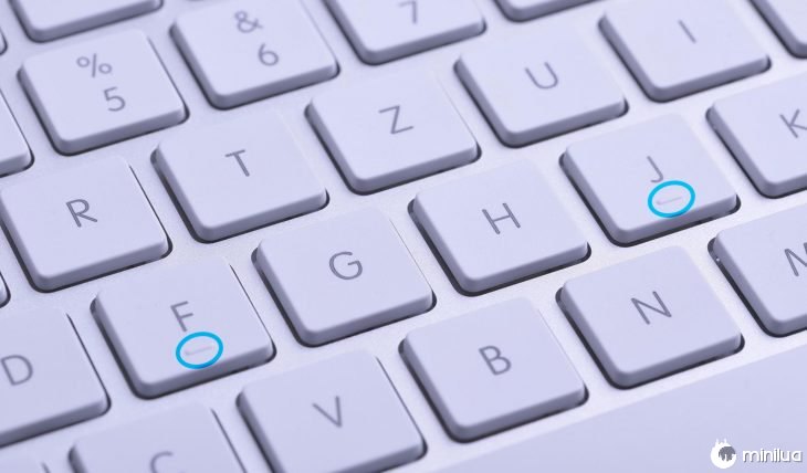 marcas no teclado